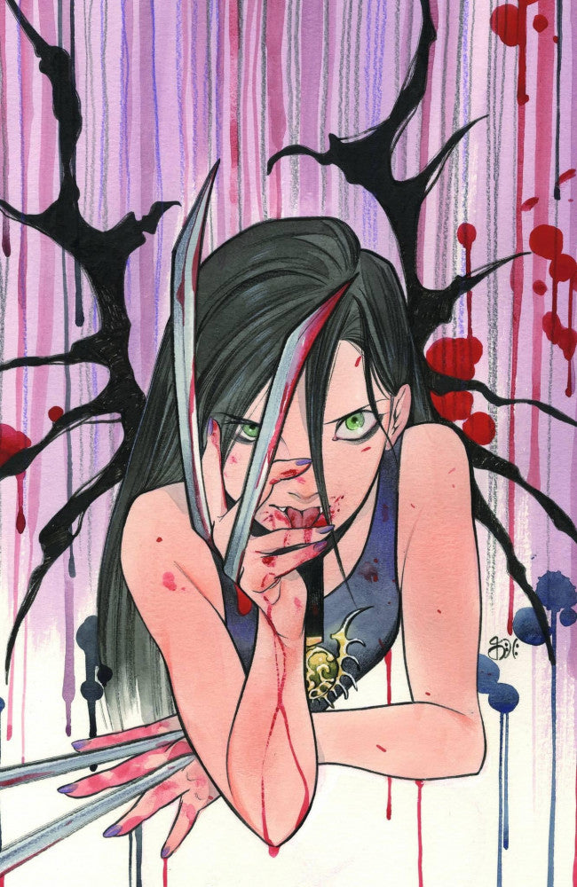 X-Men: Blood Hunt - Laura Kinney The Wolverine Issue #1D - Peach Momoko Exclusive Virgin Variant